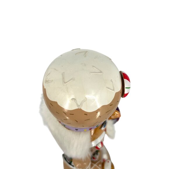 Kurt S. Adler Gingerbread 16" Nutcracker Candy Cane Gingerbread Details NIB - Picture 12 of 15